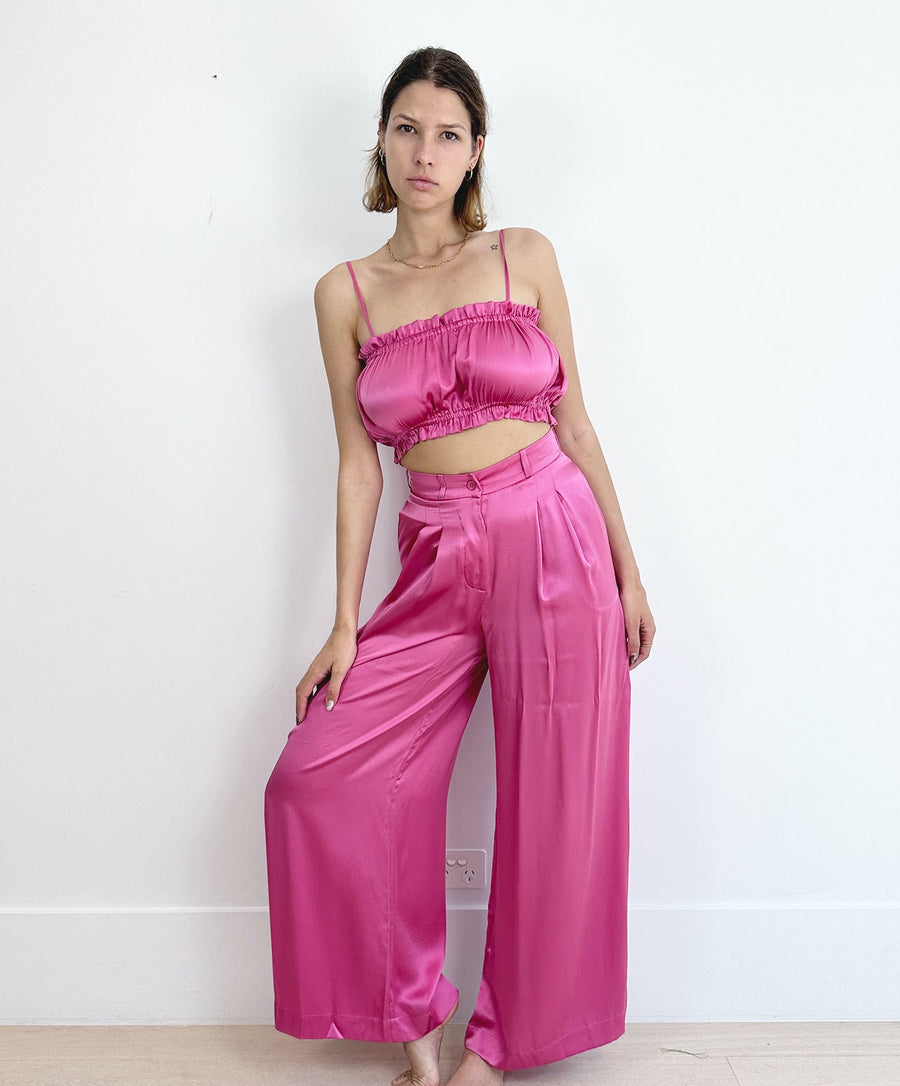 Maison Essentiele Silk Satin Set