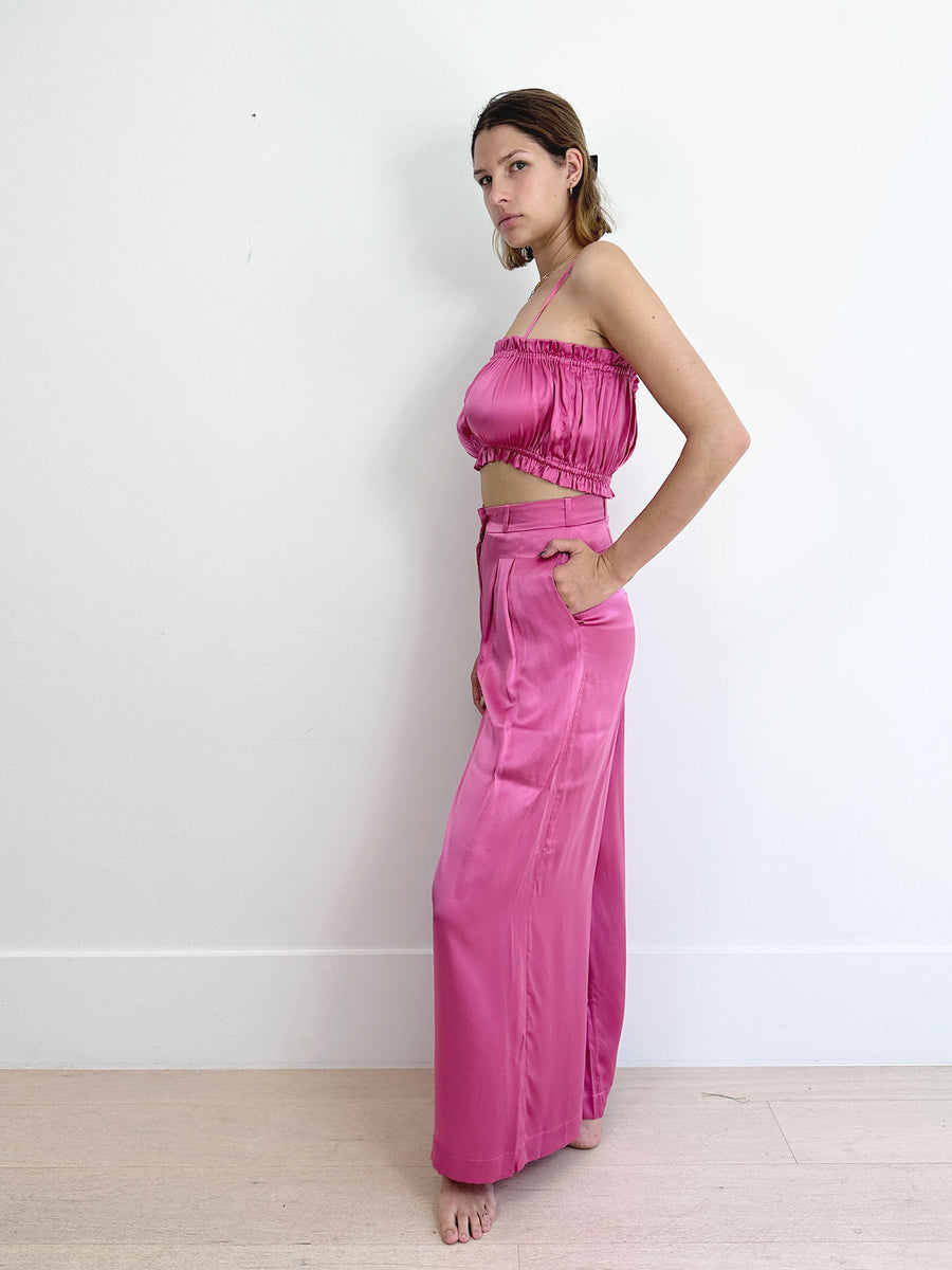 Maison Essentiele Silk Satin Set