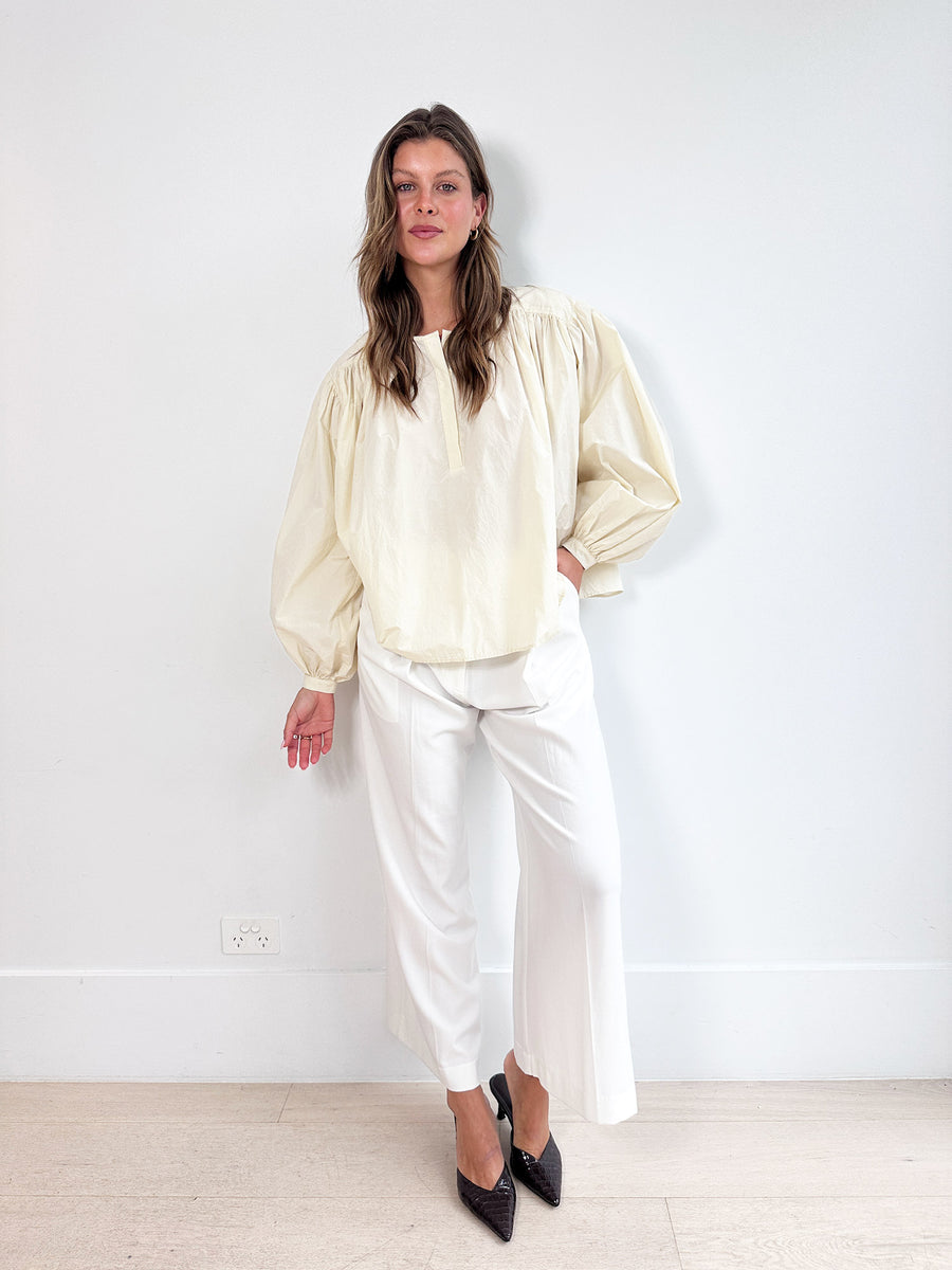 Rohe Sophie Peasant Shirt