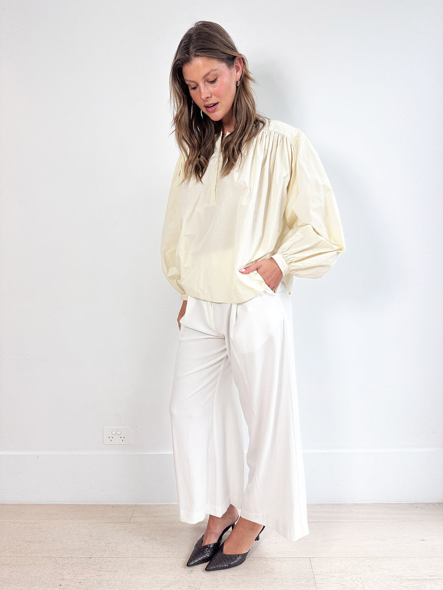 Rohe Sophie Peasant Shirt