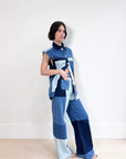 Magali Pascal Ista Patchwork Denim Set