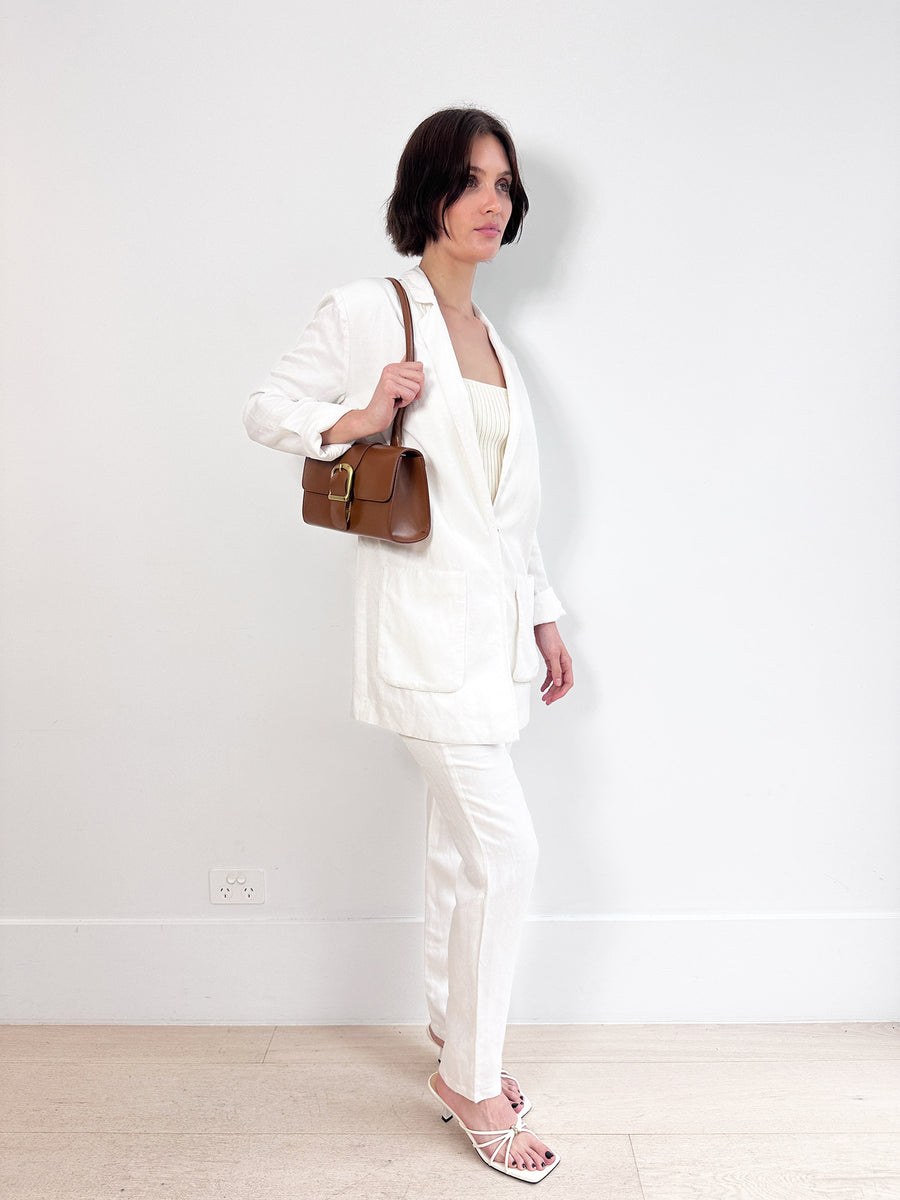 SIR. Linen-Blend Blazer and Pants Set