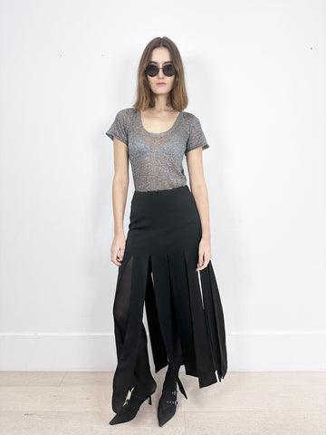 Anna Quan Freya Side Slit Skirt