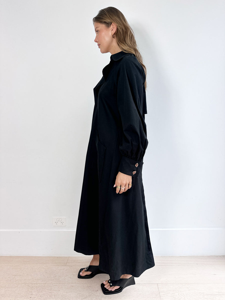 Aje Trench Coat Dress