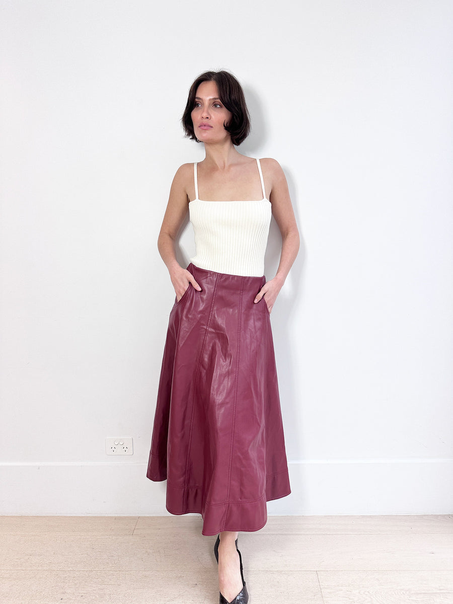 Aje Stanhope Midi Skirt