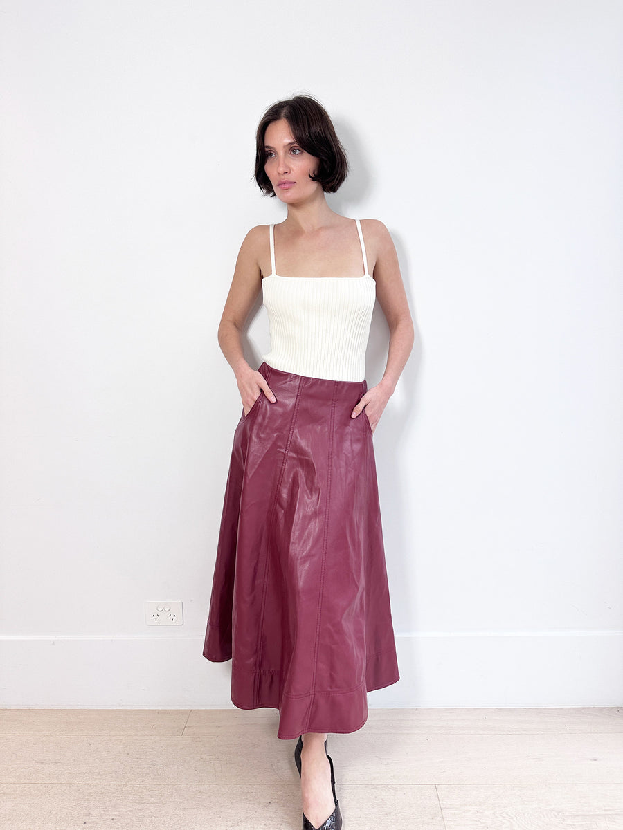 Aje Stanhope Midi Skirt