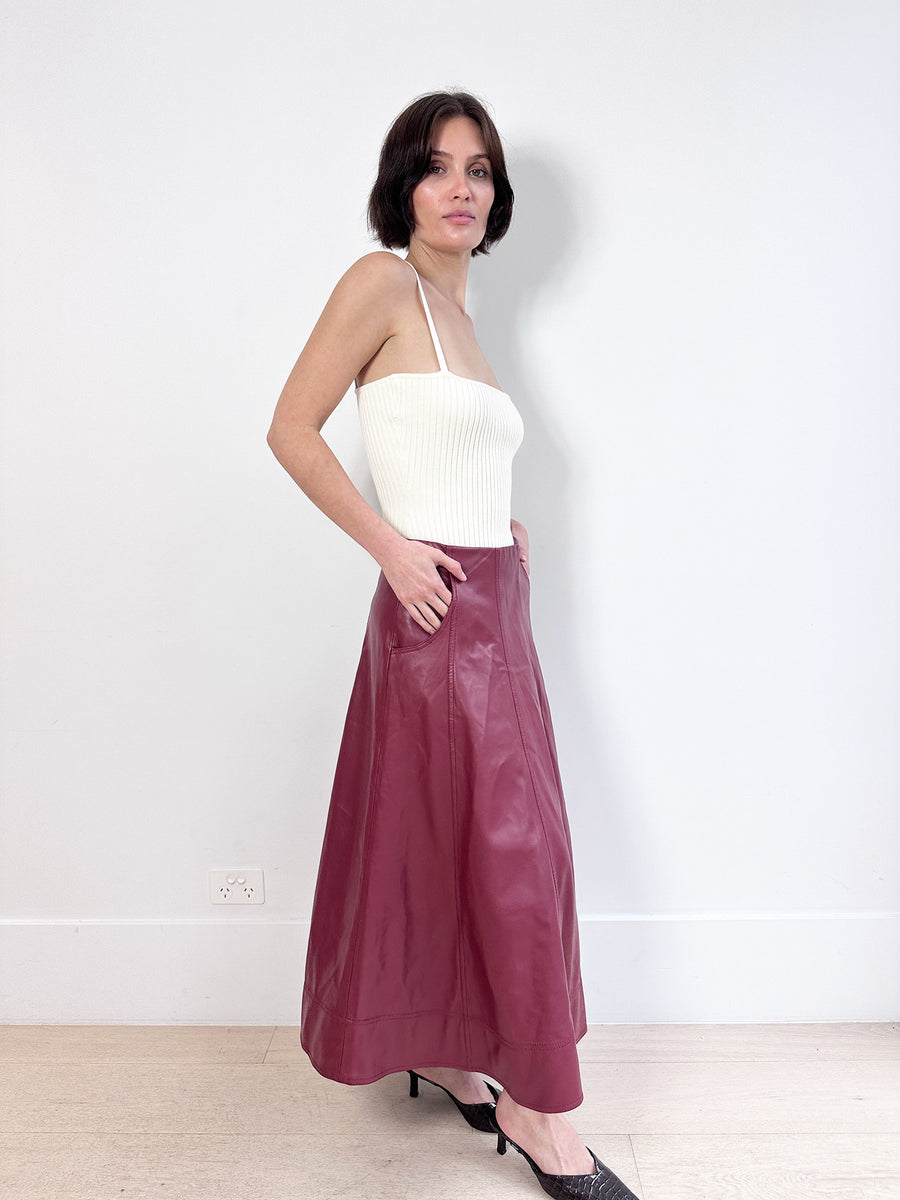 Aje Stanhope Midi Skirt