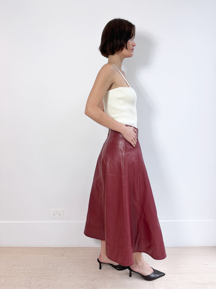 Aje Stanhope Midi Skirt