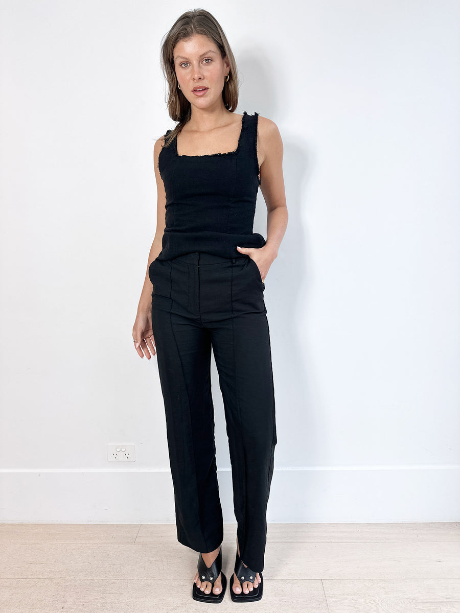 Viktoria & Woods Black Bramwell Pant