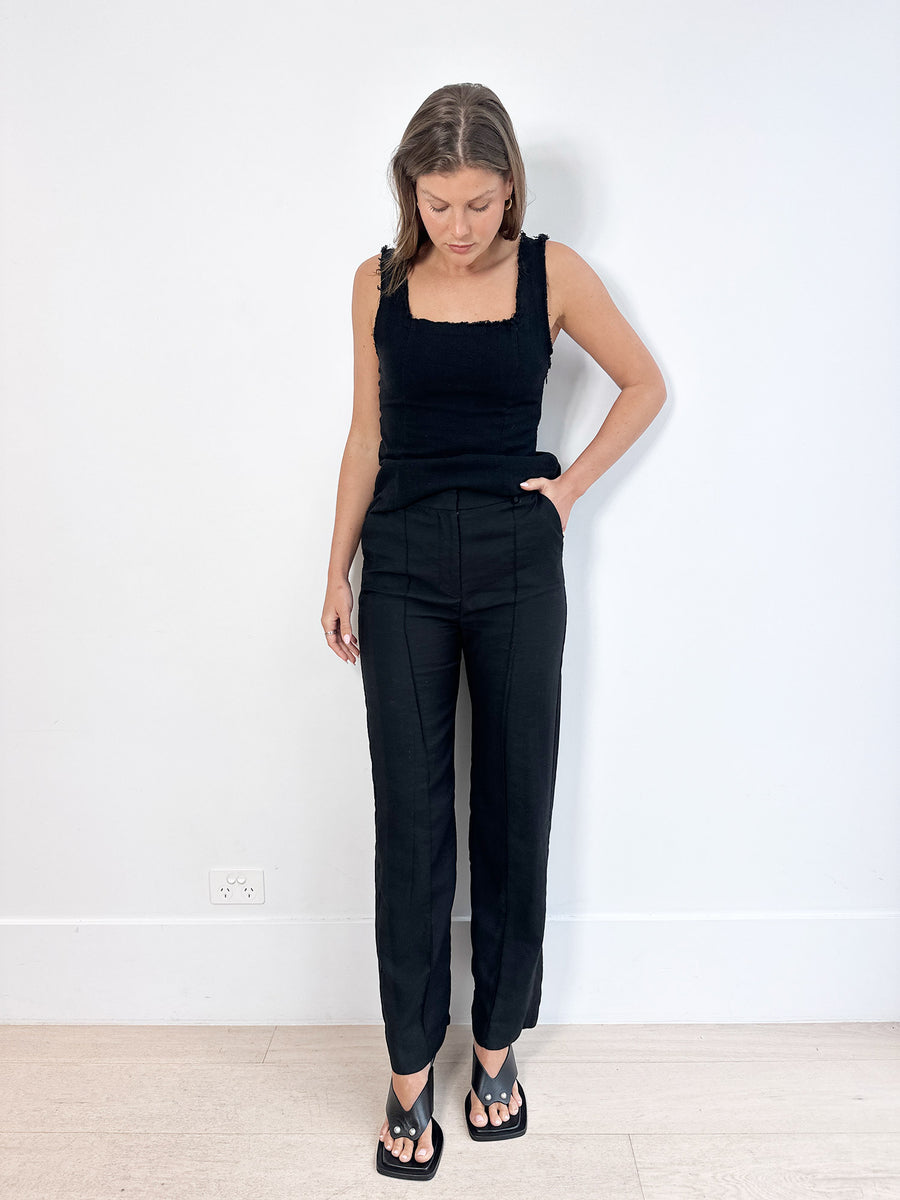 Viktoria & Woods Black Bramwell Pant