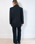 SIR. Andre Oversized Black Blazer