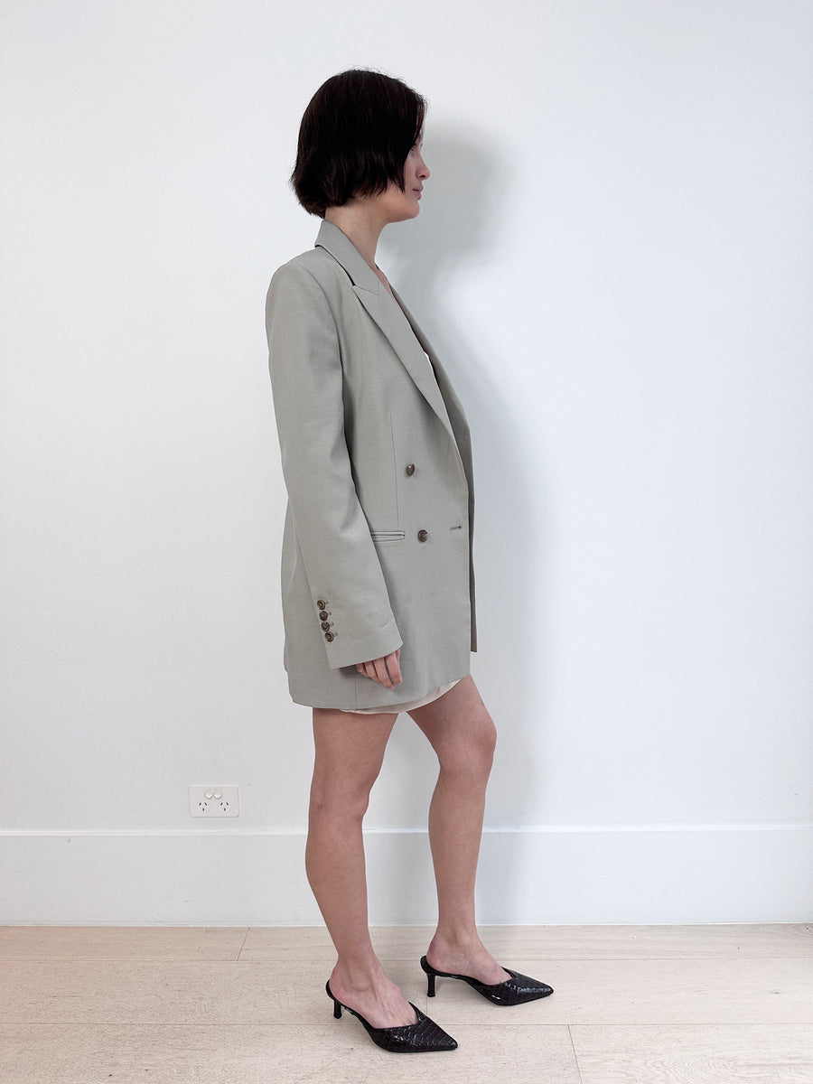 Blossom H Company Double-Breasted Blazer