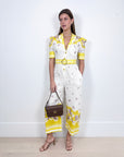 Zimmermann High Tide Belted Jumpsuit