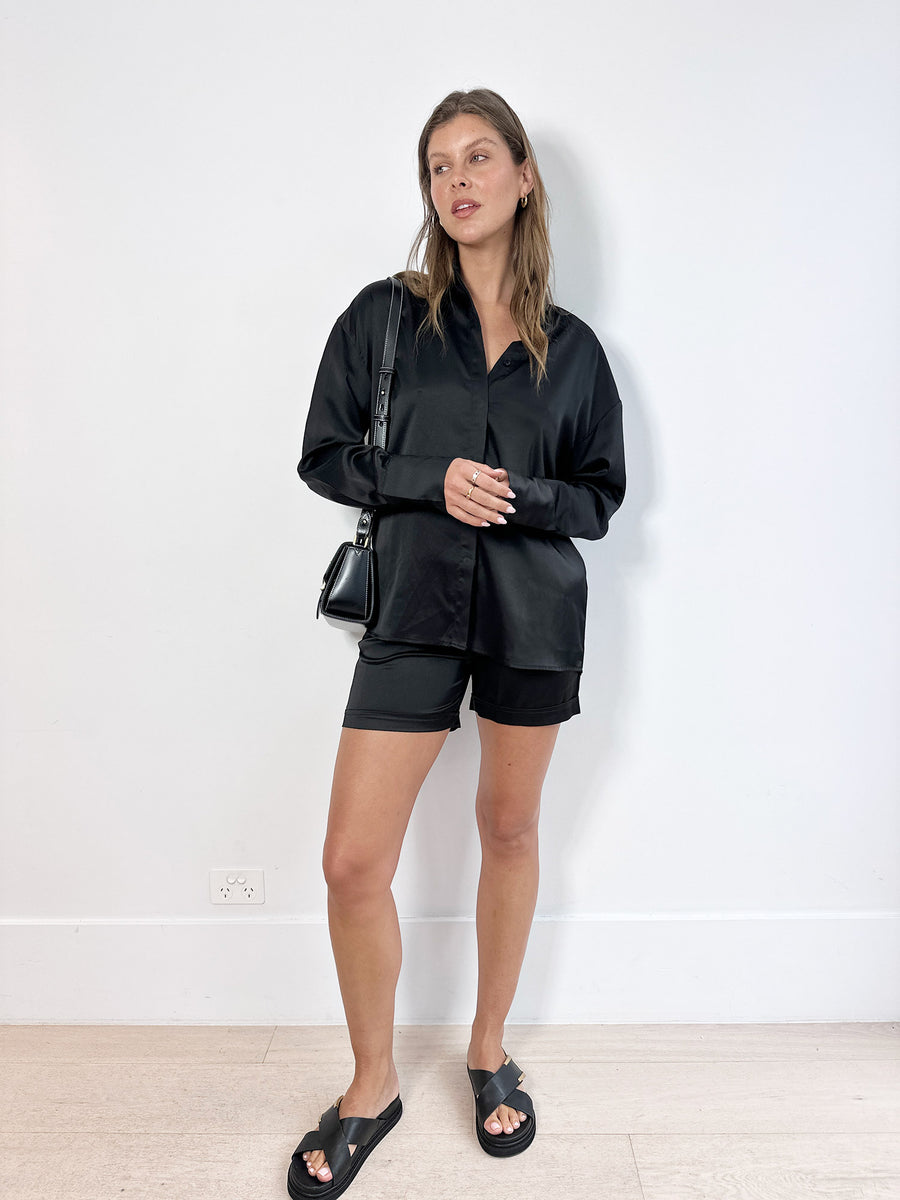 Solaqua Silk Shirt and Shorts Set