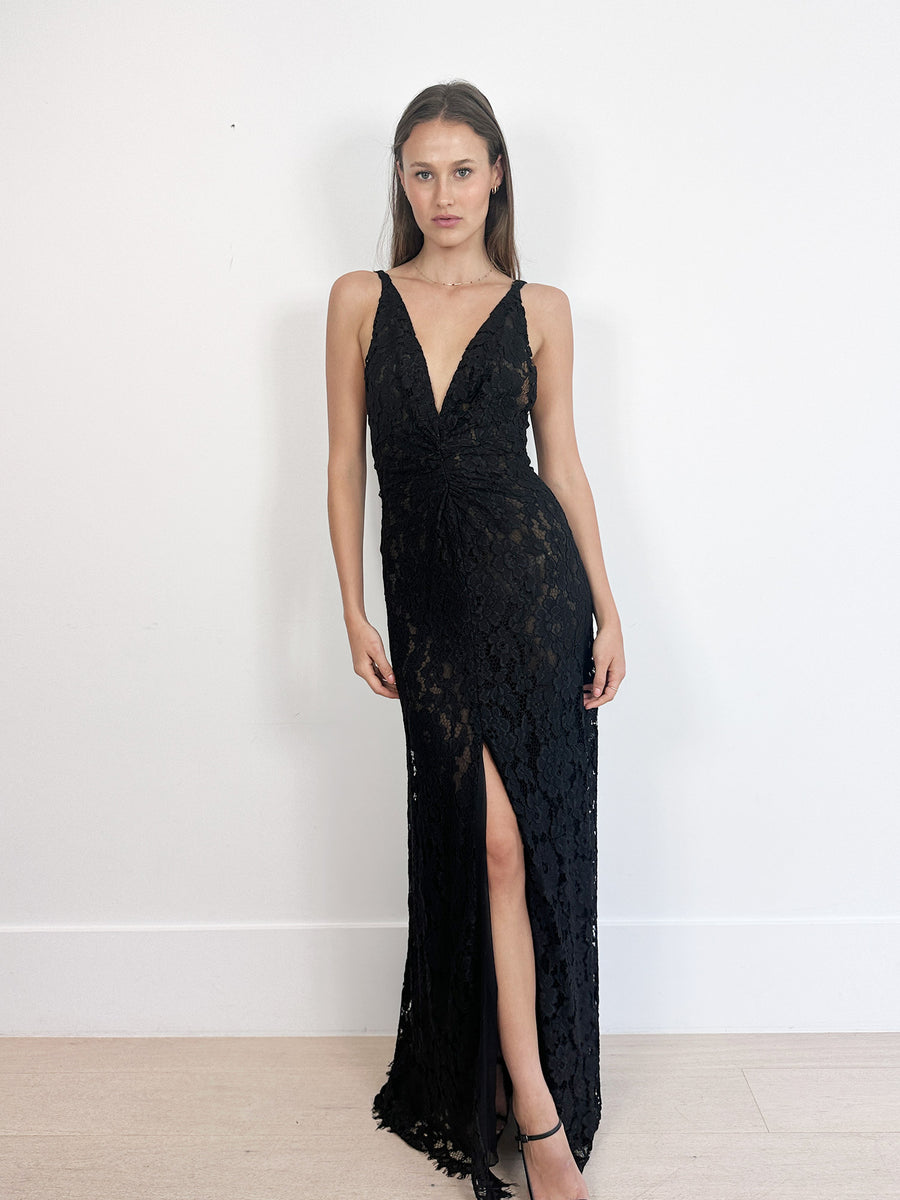 Scanlan Theodore Lace Gown