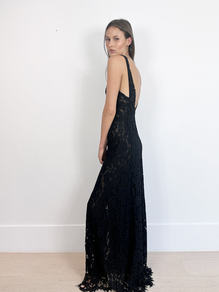 Scanlan Theodore Lace Gown