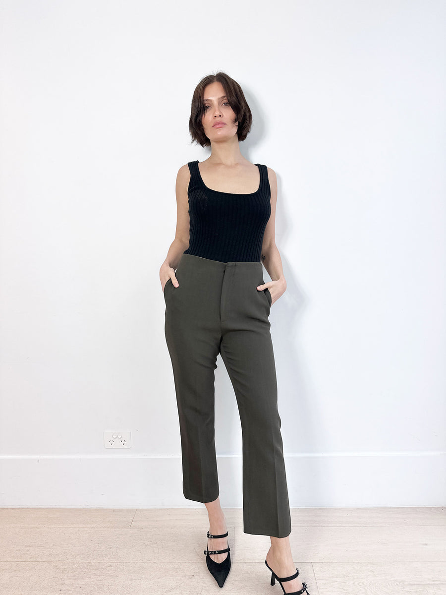 Bassike Wool Blend Pants