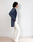 Ganni Stretch Stripe Blazer