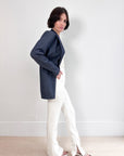 Ganni Stretch Stripe Blazer