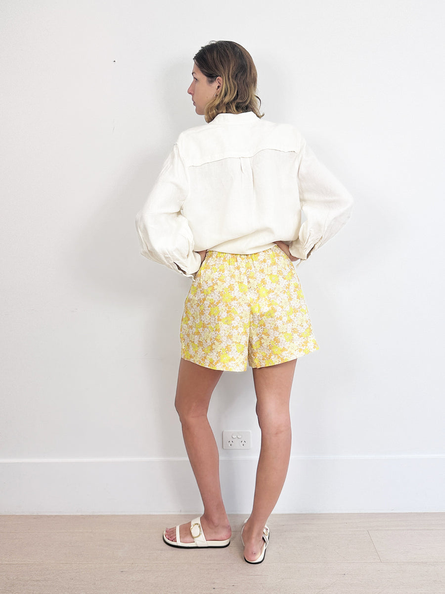Oroton Mini Floral Shorts