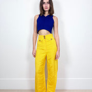 Scanlan Theodore Cobalt Crop Top