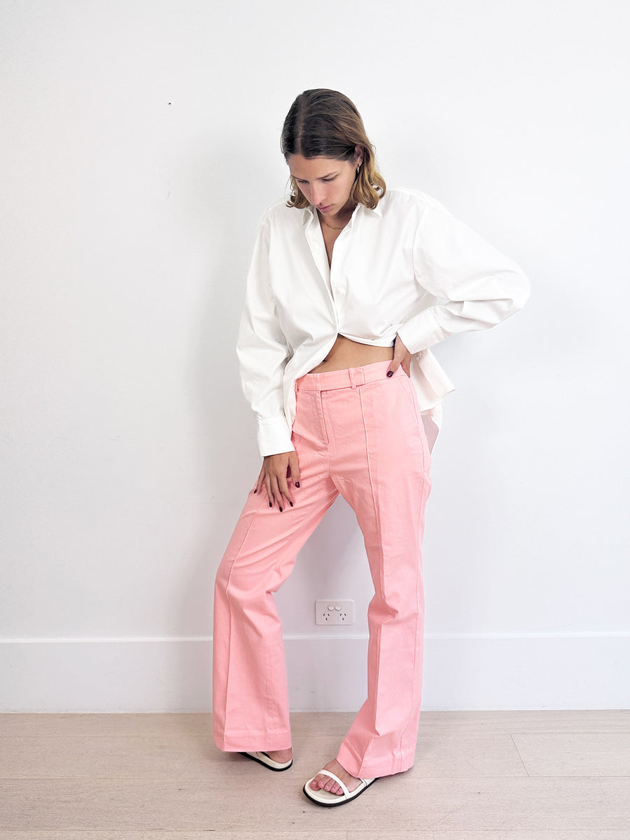 Oroton Drill Wide Leg Pant