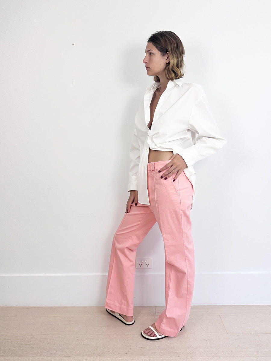 Oroton Drill Wide Leg Pant