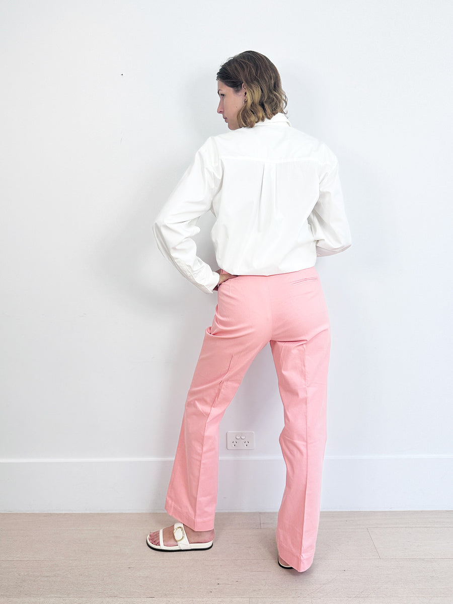 Oroton Drill Wide Leg Pant