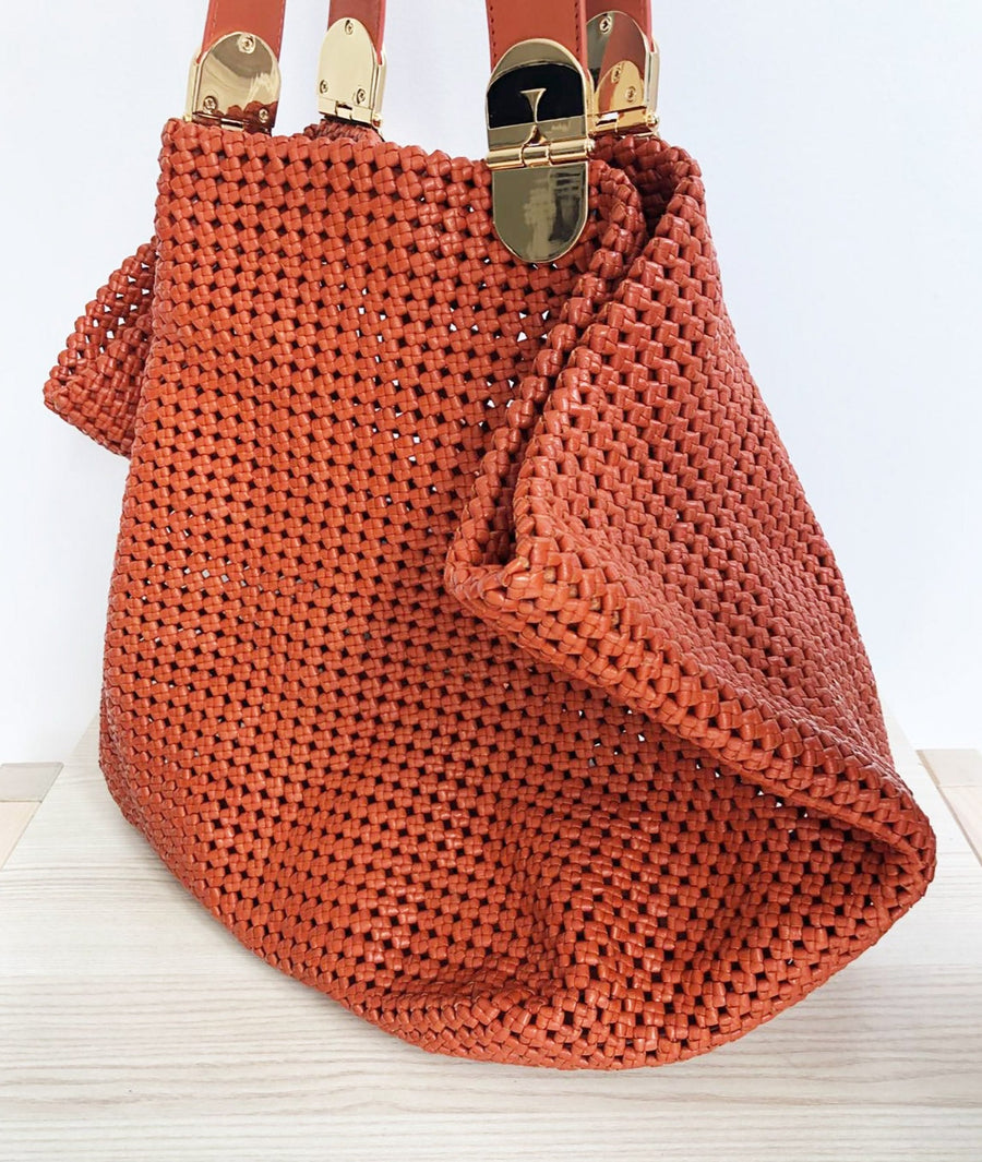 Donna Forbes Woven Tote Bag