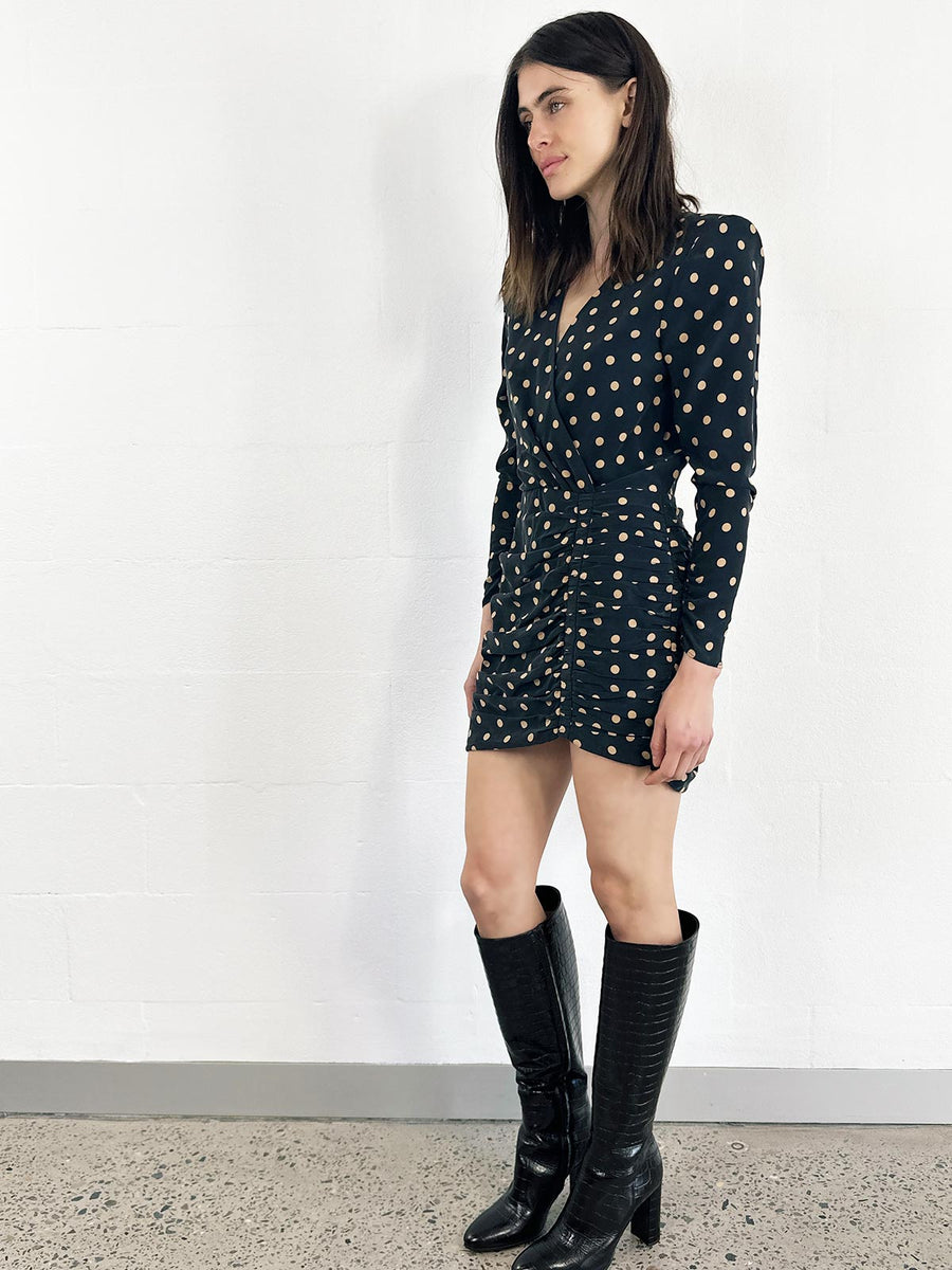 Bec & Bridge Long Sleeve Mini Dress