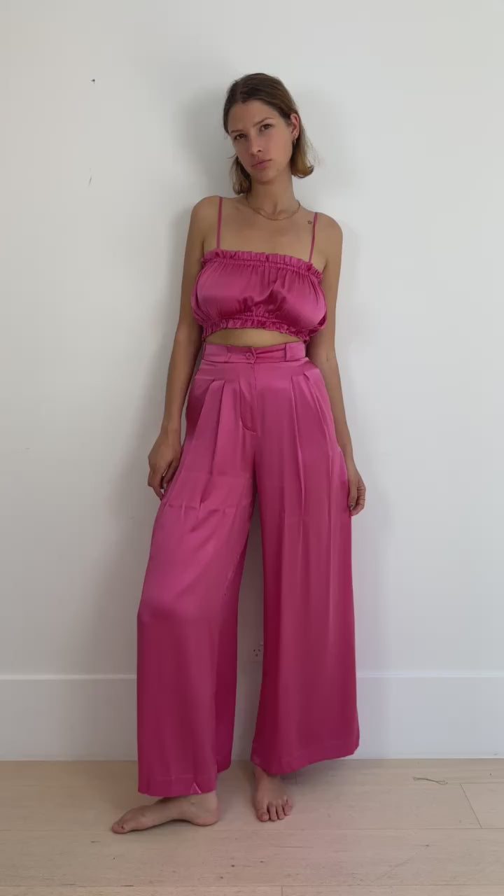 Maison Essentiele Silk Satin Set