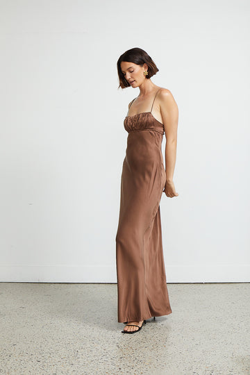 Bec & Bridge Silk Maxi Dress