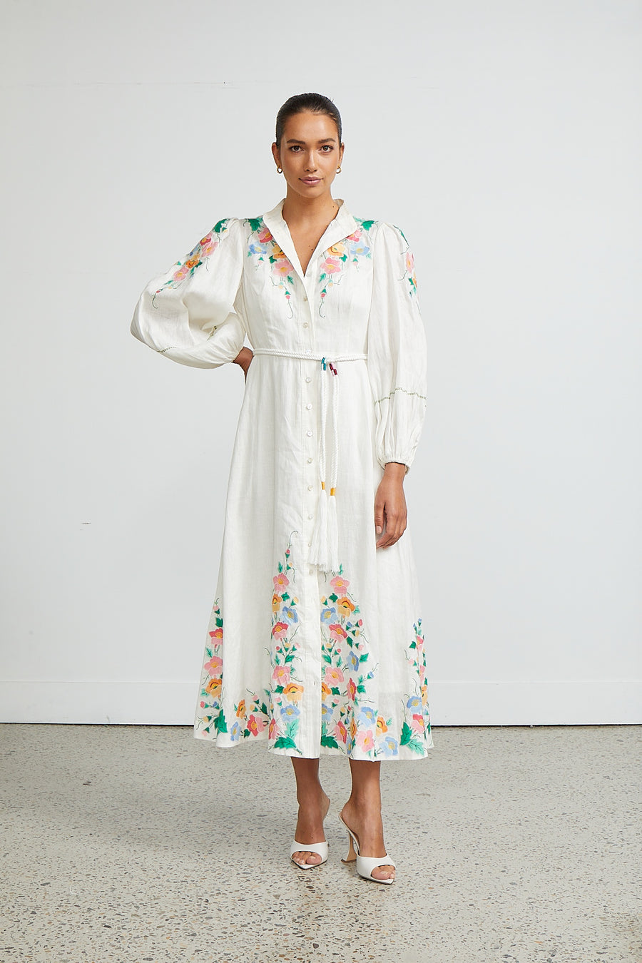 Zimmermann Embroidered Dress