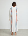 Lucy Folk Long-Sleeve Kaftan