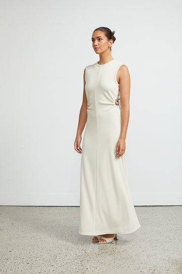 Christopher Esber Ribbed Quartz Dress