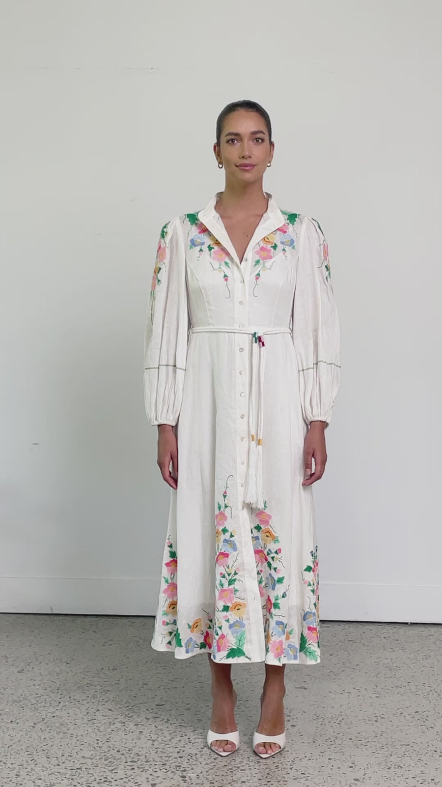 Zimmermann Embroidered Dress